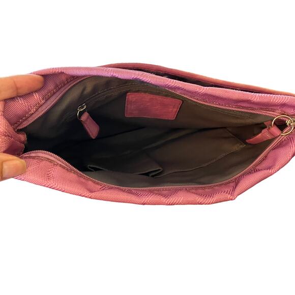 Coach Purple Signature CC Crossbody Purse F14872 - Picture 12 of 13